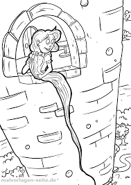 Malvorlage Rapunzel Marchen Kostenlose Ausmalbilder