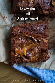 Fudgy Brownies Mit Karamell Jenny Is Baking Rezept Karamell Fudgy Brownies Essen