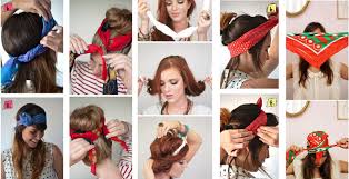 Bandana Nasil Baglanir Saclariniza Hareket Katin Pemmbe Sac Bandanalar Aksesuarlar