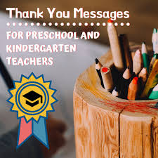 Scribble out a cute quote on a piece of paper and leave it on her desk. Example Thank You Notes For Preschool Or Kindergarten Teachers Holidappy