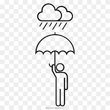 Schwarzweiss Zeichnungsmalbuch Regenschirmpaar Regenschirm Winkel Bereich Ausmalbild Png Pngwing