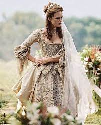 Pirates Of The Carribean Elizabeth Swann Wedding Dress Movie Wedding Dresses Wedding Movies