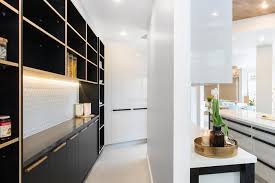 Auction hayden and sara the block 2018. Luke Ebony Final Challenge Reveal 2 Kitchen Kitchen Layout Pantry Layout Kitchen Pantry Design