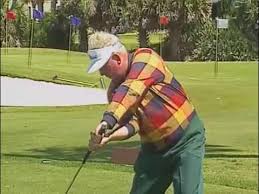 Moe Norman shows his Master Move, Vertical Drop, Coin Drill. Golf swing  instruction