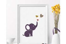 Download Baby Elephant Svg Cute Elephant Baby Shower Cut File 369362 Svgs Design Bundles