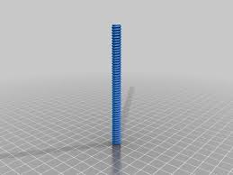 Nut Job Nut Bolt Washer And Threaded Rod Factory By Mike Mattala Thingiverse Threaded Rods Washer Rod