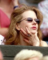 Vintage Portrait of Nicole Kidman at Wimbledon 🎾 #nicolekidman #wimbledon  #tennis #vintage