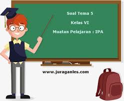 Soal Tematik Kelas 6 Tema 5 Kompetensi Dasar Ipa Dan Kunci Jawaban Juragan Les