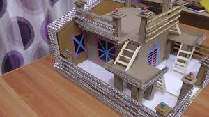 In this video, i will show you how to make a miniature cardboard bedroom for two. Dream House School Project Cardboard House Novocom Top
