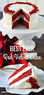 The mixture should be noticeably lighter in color. Red Velvet Cake The Best Red Velvet Cake Recipe Ever Moist And Tender Red Velvet Cake With Sweet Velvet Cake Recipes Best Cake Recipes Red Velvet Cake Recipe