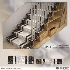 The harder you walk, the heavier your heart; Step Riser Step Tiles Stair Tile Color Tile Tile Steps Porcelain Floor Tiles