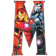 Can be made with other fonts. Superhero Letter Metal Sign M Hobby Lobby 1633452 In 2021 Superhero Letters Metal Letters Metal Letter Signs