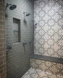 Sketch out a design of the room that you want to redecorate, and carefully calculate your space. Cheverny Blanc Encaustic Cement Wall And Floor Tile 8 X 8 In The Tile Shop Encaustic Tiles Bathroom Bathroom Remodel Master Shower Tile