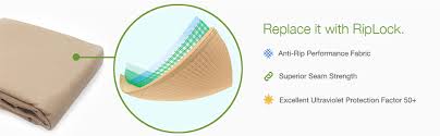 Amazon Com Garden Winds Replacement Canopy Top Cover For Garden Treasures 10x12 Gazebo Riplock 350 Beige Wind Curtain For Canopy Garden Outdoor