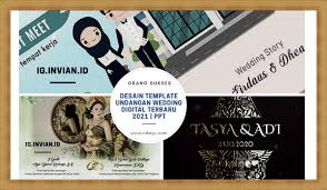 Maybe you would like to learn more about one of these? Model Desain Template Undangan Pernikahan Terbaru 2021 Wedding Ppt