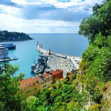 Port Lympia Colline Du Chateau Nice French Riviera France Riviera