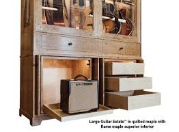Learn how to properly monitor and control humidity levels in your musical instrument room. Guitarhabitat American Music Furniture Company Ø¹Ù„Ù‰ ØªÙˆÙŠØªØ± Just Shipped This Guitar Estate Made From 20 Year Old Solid Quilted Maple We Don T Use Veneer The Guitar Section Is Humidity Controlled And The Lower
