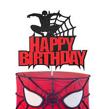 We did not find results for: Spiderman Happy Birthday Cake Topper Cute Superhero Avengders Crew Theme Cake Decor Baby Shower Children Cartoon Birthday Party Supplies Amazon Com Grocery Gourmet Food