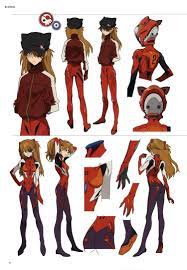 Evangelion 3 0 Character And Mecha Designs Anime Character Design Evangelion Art Character Design