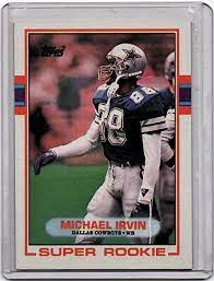 Free shipping on many items. Amazon Com 1989 Topps Football Super Rookie Football Card 383 Michael Irvin Everything Else