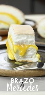 Brazo De Mercedes Recipe Filipino Desserts Homemade Recipes Desserts