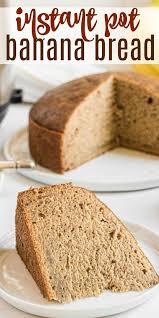 Instant Pot Banana Bread In 2020 Chocolate Chip Banana Bread Recipe Banana Bread Recipes Bread Recipes