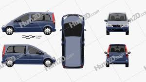 Mercedes Benz Vaneo 2002 Clipart Download Vehicles Clipart Images And Illustrations In Png Psd In 2020 Mercedes Benz Benz Mercedes