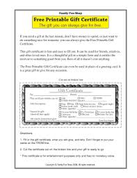 All of the gift certificate templates at vertex42 are in the popular docx format, but also available in odt for use in. Gift Certificate Template Fill Online Printable Fillable Blank Pdffiller