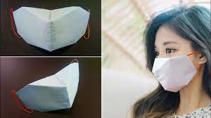 Repeat this step to add an identical piece on top and layer more vertical pieces at the ends to secure. How To Make A Paper Mask For Your Kids Very Easy Origami Diy Medical Or Face Mask Youtube