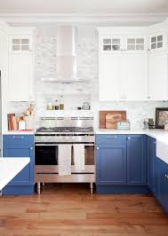 Painting only the kitchen cabinets on the island, or just the lower kitchen cabinets with hale navy and leaving the uppers white can take your kitchen to the next level! Stylish Two Tone Kitchen Cabinets For Your Inspiration Hative