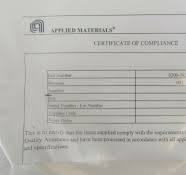 AMAT Applied Materials 0200-39274 SACVD Ceramic Pumping Ring ...
