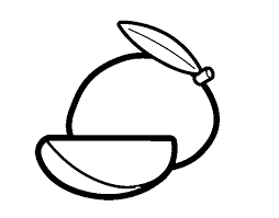 Are you searching for mango picture png images or vector? Mango Coloring Page Coloringcrew Com
