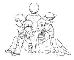 Will byers is only a normal child fan of dungeons dragons who lives with his mother and brother. Printable Stranger Things Coloring Pages Free Cat Coloring Book Cartoon Coloring Pages Coloring Pages