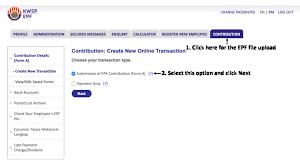How To Make Online Submission And Payment For Epf Swingvy