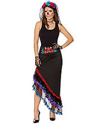 Our colorful sugar skull costumes feature elaborate. Adult Lady Of The Dead Costume Spirithalloween Com