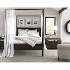 The main aim behind the service provided by crate and barrel is to help people fill the spaces they live in with high quality furniture, homeware, and décor that they'll love. Keane Wenge Queen Canopy Bed Reviews Crate And Barrel Queen Canopy Bed Canopy Bed Bedroom Sale