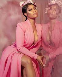 Vector illustration of nicki minaj in pink. Neon Pink Nicki Minaj Aesthetic Novocom Top