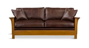 Cheyenne sofa, in the stickley fine leather collection. Orchard Street Sofa By Stickley Gabberts