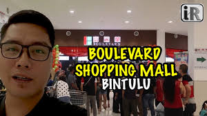 New type of shopping experience, sleek. Boulevard Shopping Mall Bintulu Vlog At Public Youtube