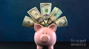 Highest rated) finding wallpapers view all subcategories. Pink Piggy Bank Money Concept On Dark Blue Background Photograph By Milleflore Images