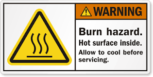 Sign up for free today! Warning Hot Surface Allow To Cool Before Servicing Label Sku Lb 0293