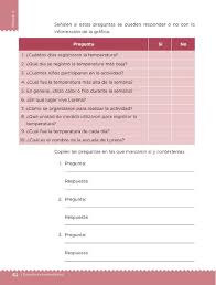 Productos contestados cte fase intensiva. La Temperatura Bloque Ii Leccion 27 Apoyo Primaria