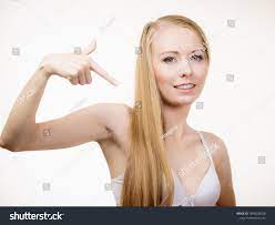 Young Long Hair Blonde Woman Small Stock Photo 1848528508 | Shutterstock