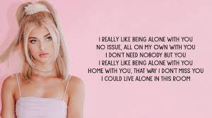 Loren Gray Alone Lyrics Youtube Share i really like being alone with you no issue all on my own with you i don't need nobody but you i really like being alone with you home with you that way i. loren gray alone lyrics