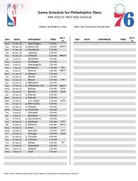 Find out when the next mma event is and see specifics about individual fights. Sixers Release First Half Schedule For 2020 21 Season Phillyvoice