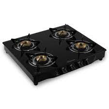 The burners are placed in an organized way that you can use four of them at the same time. Sunflame Pearl Glass Top 4 Burner Gas Stove Manual Ignition Black Buy Online In Czech Republic At Czech Desertcart Com Productid 69770940