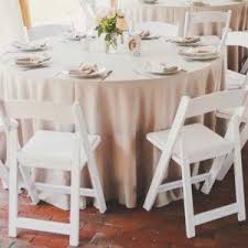White Resin Folding Chair Whidbey Island Event Rentals Wedding Table Settings Gold Wedding Table Linens Vintage Wedding Table Settings