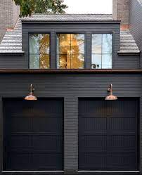 8 Black Home Exteriors That Will Convince You To Cross Over To The Dark Side Hunker House Exterior Black House Exterior Exterior House Colors