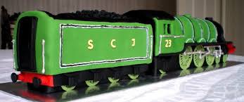 Flying Scotsman Train Cake A 2ft Long Madeira Cake In The Shape Of A Famous Steam Train The Flying Scotsman A3 Pacific St Train Cake Flying Scotsman Scotsman