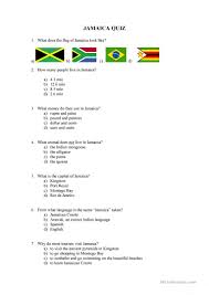Money to use in jamaica. Jamaica Quiz English Esl Worksheets For Distance Learning And Physical Classrooms